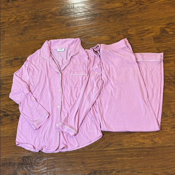 Comfrt Luna Lounge PJ Pajamas 2 Piece Set Comfy Limited Edition Pink MEDIUM - Picture 3 of 7